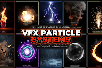 create real time vfx for your unreal engine 5 game using niagara particle