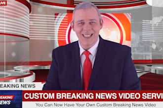 be your breaking news video spokesperson