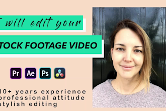 edit your corporate video from stock footage
