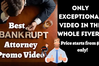 do bankruptcy attorney video or tax lawyer promo video