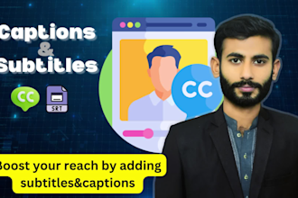 add english subtitles and captions to your youtube  video
