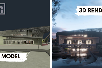create HD cinematic architectural walkthroughs in d5 or lumion