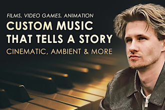 compose custom, cinematic music for any project