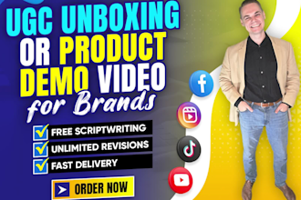 film a ugc unboxing or product demo video for brands