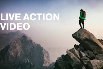 make engaging live action videos for your business or event