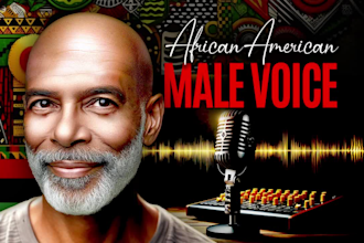 record a conversational african american voice over