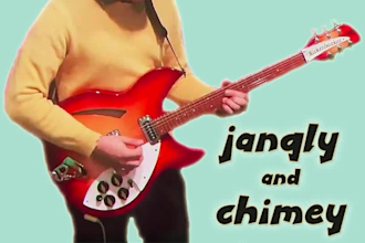 record jangle pop guitar for you