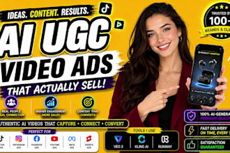 craft cinematic ai ugc video ads and ai ugc product ads