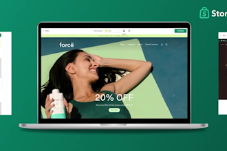 build shopify store, shopify website or shopify dropshipping store