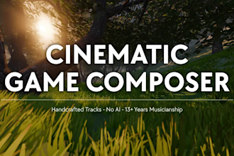 compose cinematic orchestral music for your video game