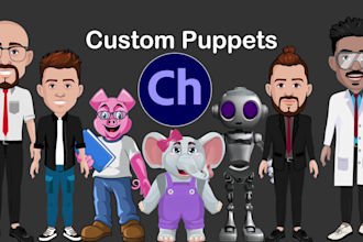 create custom adobe character animator puppets