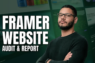 audit your framer website and identify issues