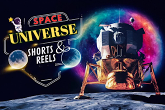 create space and universe instagram reels and youtube shorts