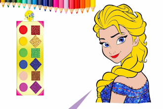 create coloring pages drawing video for your youtube channel