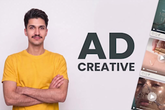 edit high converting facebook video ads or meta ads creative