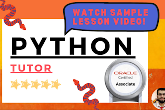 tutor and teach you python, beginner to advanced , ai topics