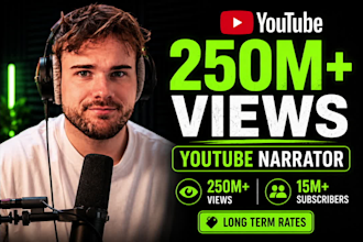 be your youtube british voice over