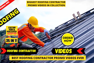 offer unlimited damage wall roof repair or roof damage short  video ads