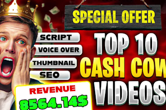 create automated cash cow videos, cash cow youtube, cash cow channel, cash cow