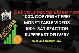 edit movie, anime recaps without copyright claim for youtube
