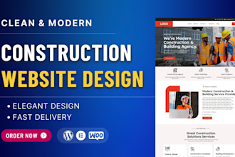 create website for roofing, plumbing, handyman electrical, construction business