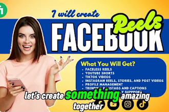 create viral facebook reels, instagram stories, and yt shorts for your brand