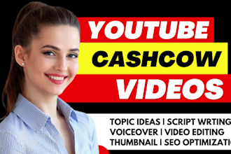 creat faceless channel setup and cash cow automation youtube video