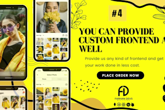 do social media app or mobile app frontend with react native