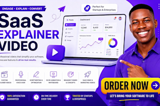 create saas explainer video, saas demo video and saas product animation