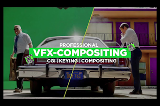 nuke vfx compositing and vfx cleanups