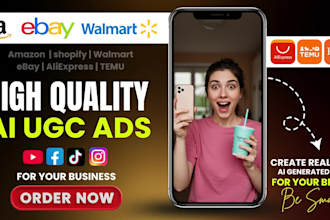 create ai ugc ads for your product or service