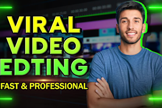 professional tiktok and instagram reels video editing for viral content