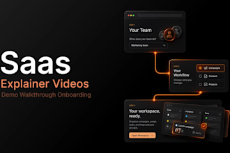 create saas explainer video