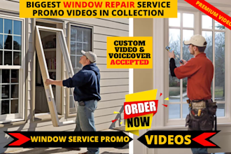 make window repair and window replacement short ad promo video
