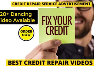 do dancing credit repair or credit fixing service promo video