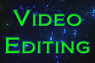 do video editing as a USA based american video editor