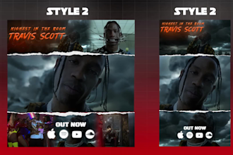 make instagram music video promo, previews, trailer, teaser post or story etc