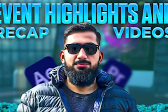 edit engaging event highlights and recap videos