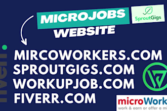 create freelance micro jobs website like microworkers or fiverr