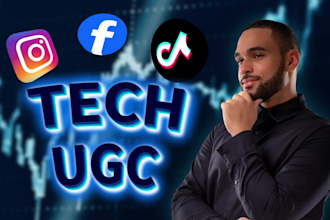 do tech ugc videos for software, apps in spanish or english