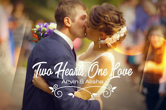 do photo slideshow video for wedding, anniversary, birthday, memorial