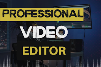 be your dedicated youtube and social media video editor