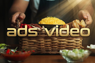 ai restaurant video, commercial ads and food promo video