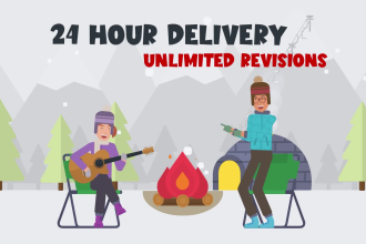 create you a 2d animated explainer video within 24 hours