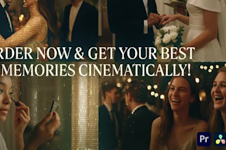 cinematic wedding highlight video editing