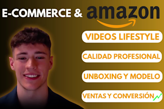 create an amazon product video, lifestyle, professional, ads