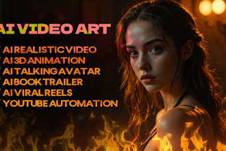create realistic ai videos and ai animation videos