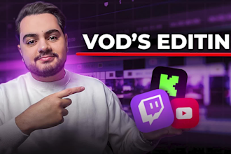 edit twitch kick stream vods into viral youtube content