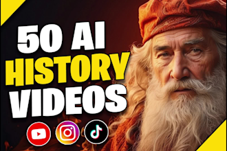 create viral ai history youtube shorts videos and reels