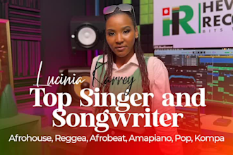 be your afrobeat, afrohouse, amapiano,reggae, singer writer
